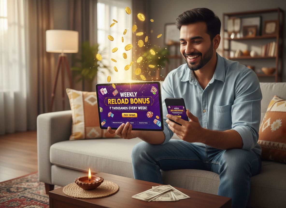 How to unlock weekly reload bonuses at casino in India