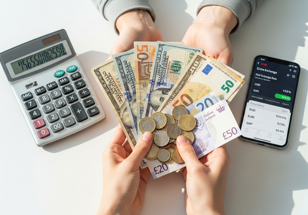 Currency conversion fees for Indians on international sites
