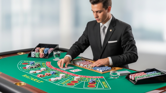 Playing live baccarat online with INR currency